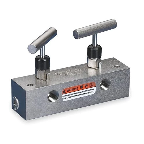 Enerpac Split Flow Hydraulic Manifold w/ 1 Inlet & 2 Outlet Ports AM21 2 Enerpac Split Flow Hydraulic Manifold w/ 1 Inlet & 2 Outlet Ports AM21