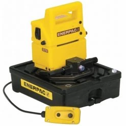 Enerpac Two Speed 115V Economy Electric Hydraulic Pump 1 Gallon Usable Oil For Single-Acting Cylinders PUJ1201B
