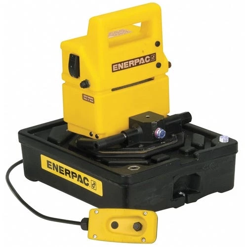 Enerpac Two Speed 115V Economy Electric Hydraulic Pump 1 Gallon Usable Oil For Single-Acting Cylinders PUJ1201B -Enerpac Store Online enp puj