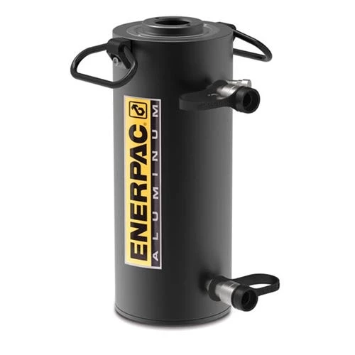 Enerpac 100 Ton Hydraulic 9.84" Stroke Double-Acting Aluminum Hollow Plunger Cylinder RARH10010 2 Enerpac 100 Ton Hydraulic 9.84" Stroke Double-Acting Aluminum Hollow Plunger Cylinder RARH10010