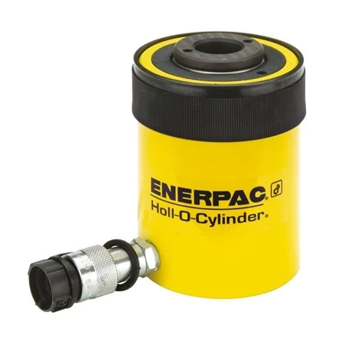 Enerpac 23.6 Ton Hydraulic 2" Stroke Single-Acting Hollow Plunger Cylinder RCH202 3 Enerpac 23.6 Ton Hydraulic 2" Stroke Single-Acting Hollow Plunger Cylinder RCH202