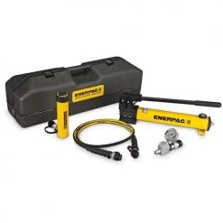Enerpac 10 Ton Hydraulic Cylinder & Hand Pump Set w/ 6.13" Stroke SCR106TB