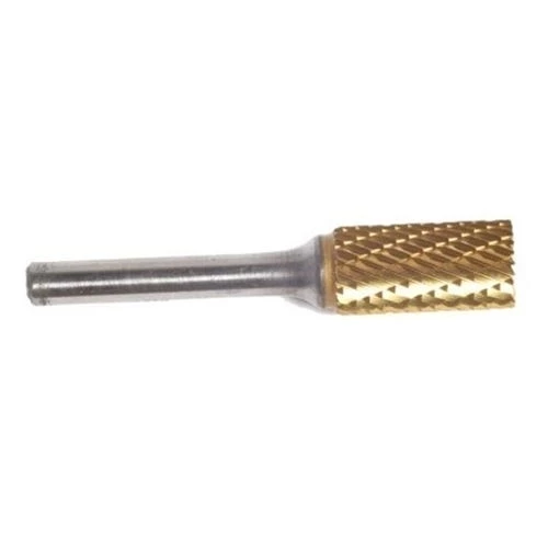 Champion Titanium Coated Solid Carbide Die Grinder Burs Cylinder 3/8 x 3/4" SA3-IPAC 3 Champion Titanium Coated Solid Carbide Die Grinder Burs Cylinder 3/8 x 3/4" SA3-IPAC