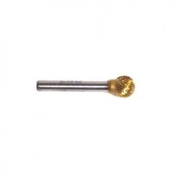 Champion Titanium Coated Solid Carbide Die Grinder Burs Ball Shape Large SD5-IPAC
