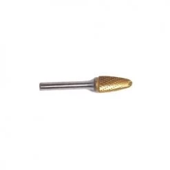 Champion Titanium Coated 1/4" x 3/4" Solid Carbide Die Grinder Burs Tree w/Radius SF1-IPAC