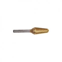 Champion Titanium Coated 1/4" x 5/8" Solid Carbide Die Grinder Burs 14 Degree Taper SL1-IPAC